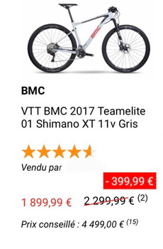 cycles et nature : magasin de vente et de reparation de velo a bordeaux, bmc 2019